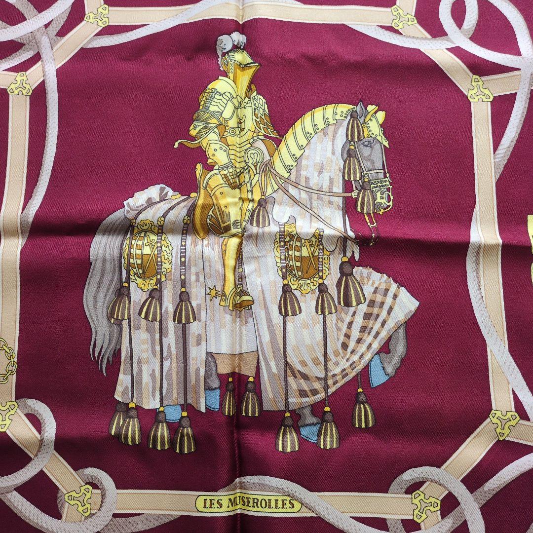 【未使用】HERMES　スカーフ　カレ90
