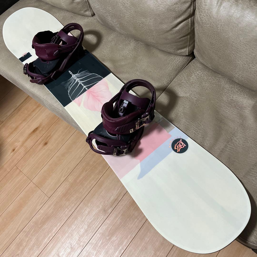 SALOMON Lotus 142 × SALOMON NOVA S