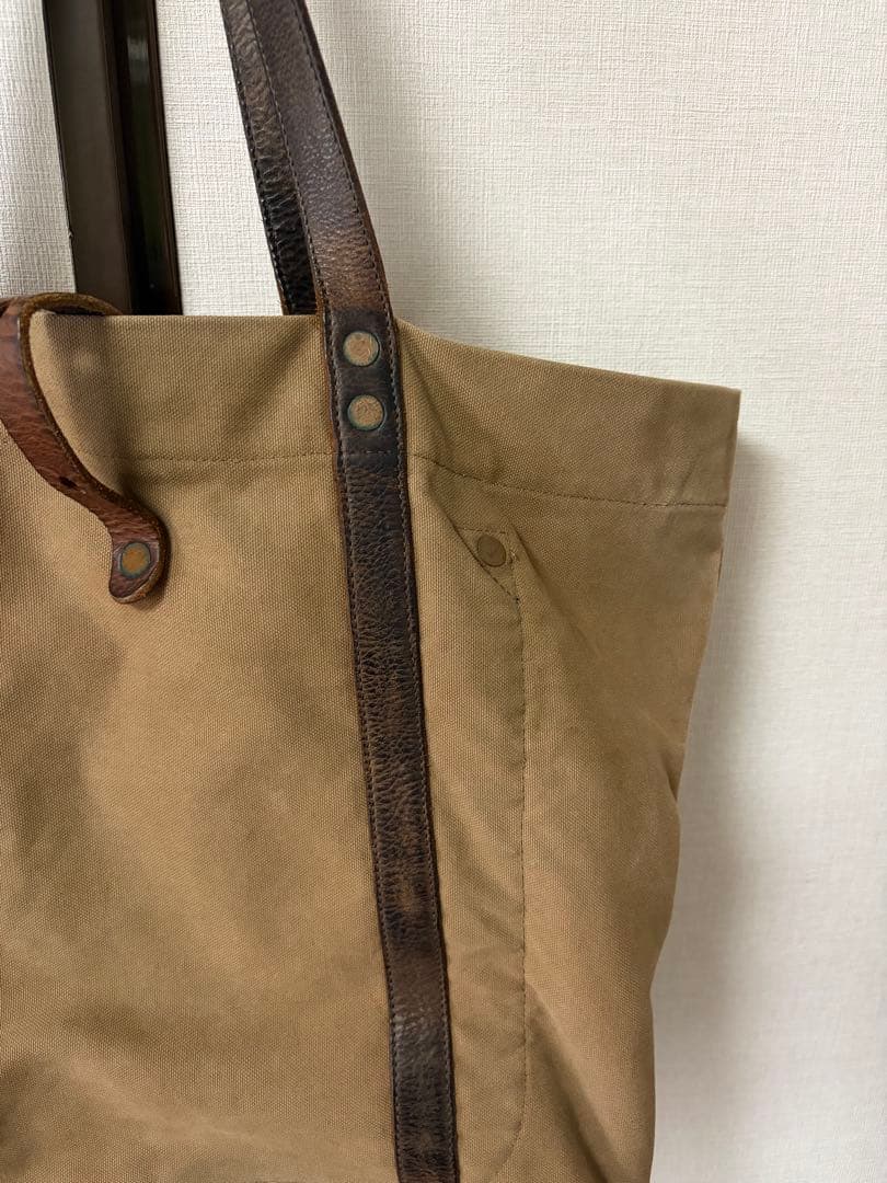 RRL ダブルアールエル キャンバスレザー トートバッグ s2w8 ネペンテス