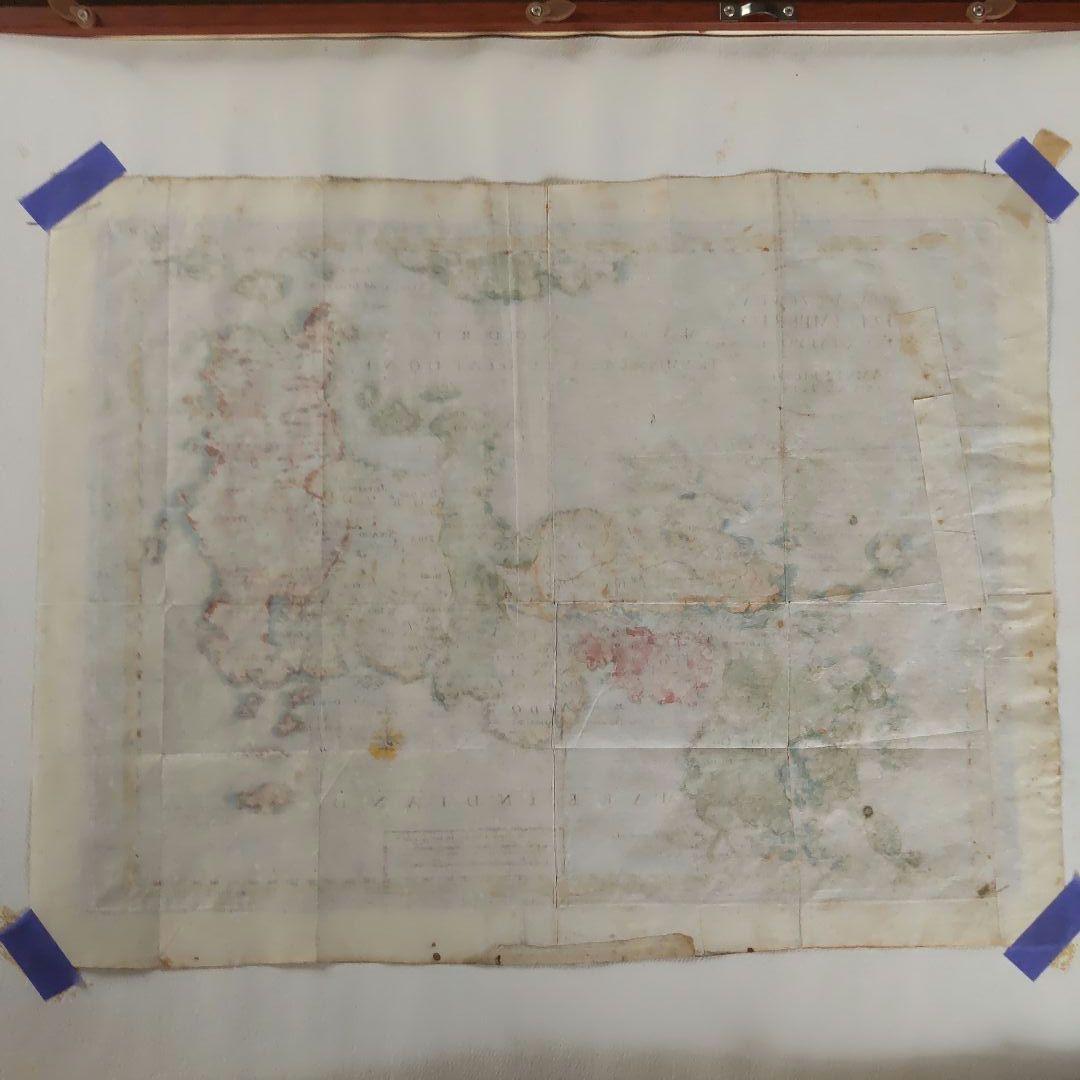 ①、古版　日本地図　コレクター向き