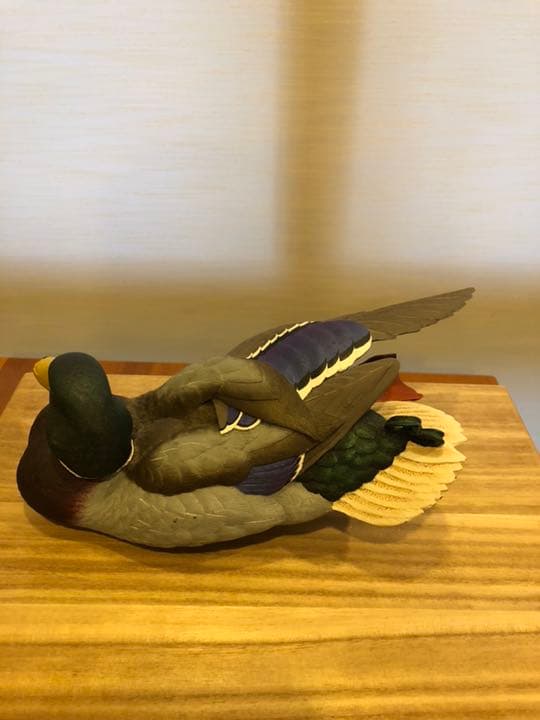 鴨の石像(デコイ)