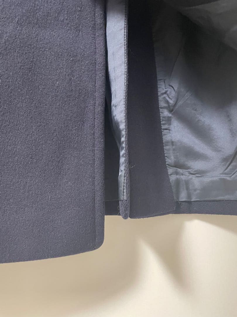英国製Aquascutum アクアスキュータム　ステンカラーコート　ウール