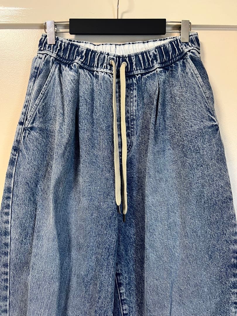 【HYSDA】ジャーナルスタンダード　イージーデニムワイドパンツ