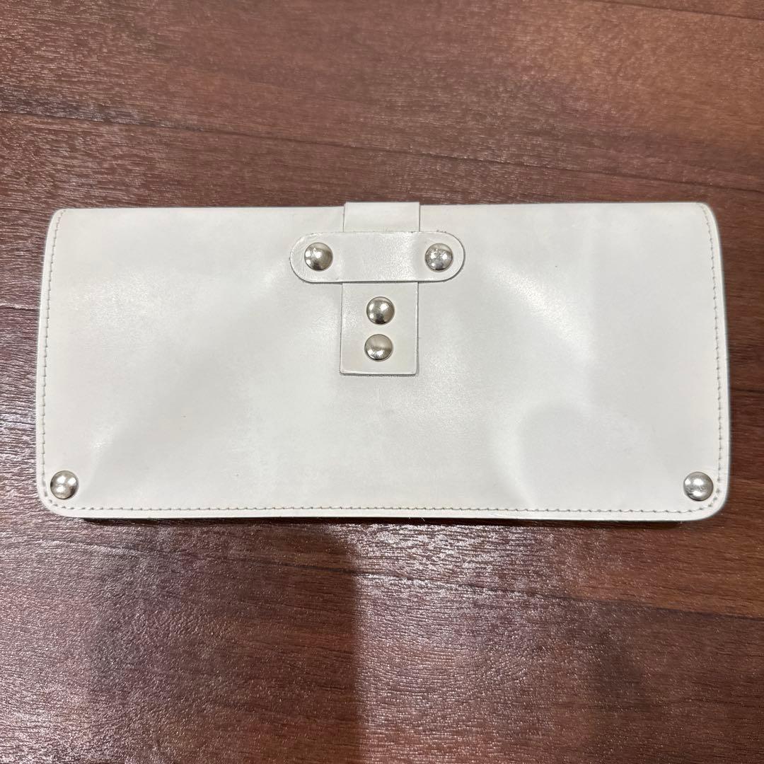 comme des garcons ホワイト 長財布　ギャルソン