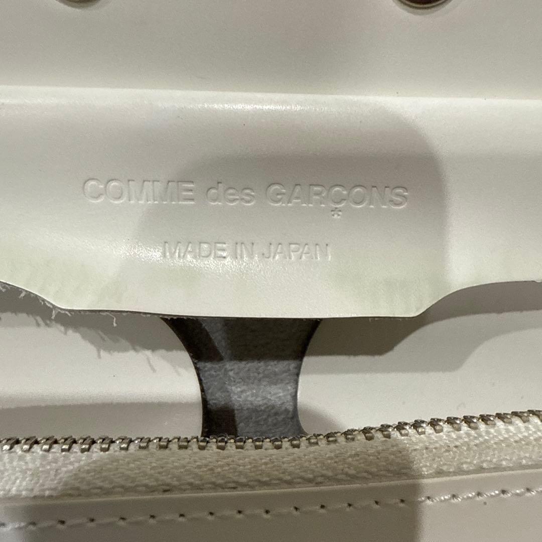 comme des garcons ホワイト 長財布　ギャルソン