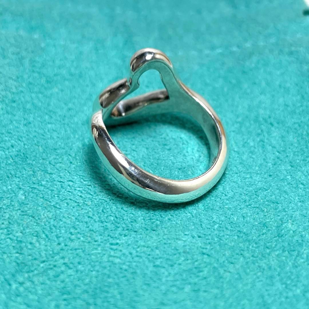 TIFFANY&Co.ティファニー　オープンハートリング　10号