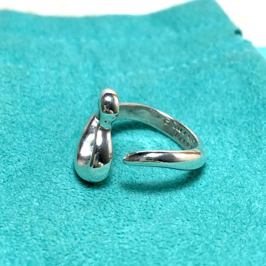 TIFFANY&Co.ティファニー　オープンハートリング　10号