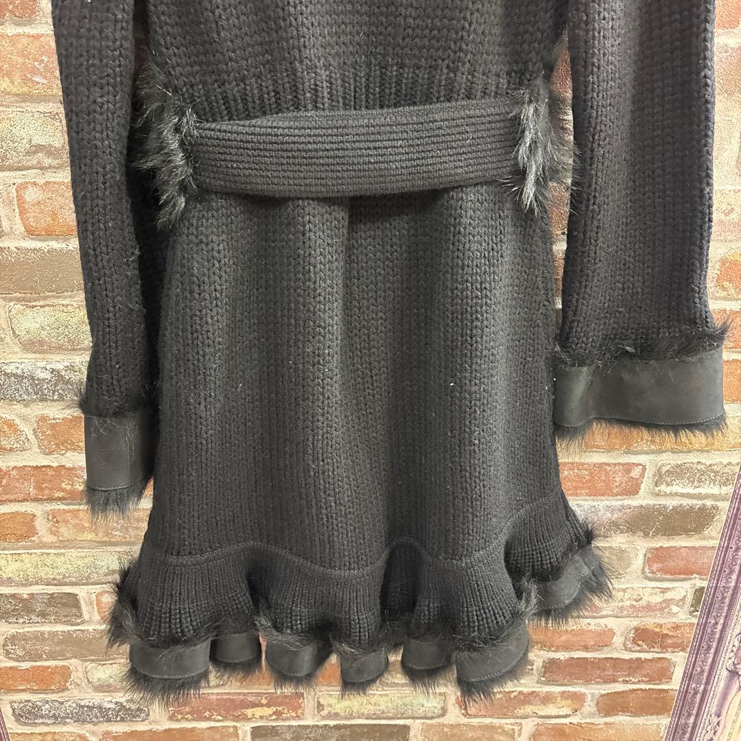 EPOCA エポカ　ブラック ニットコート ITL 40 三陽商会　カーディガン