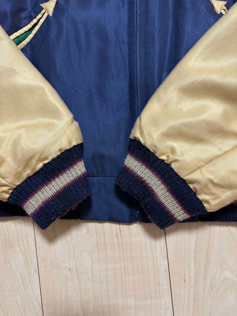 テーラー東洋 スカジャン TT11591 Mサイズ 虎 鷹 リバーシブル