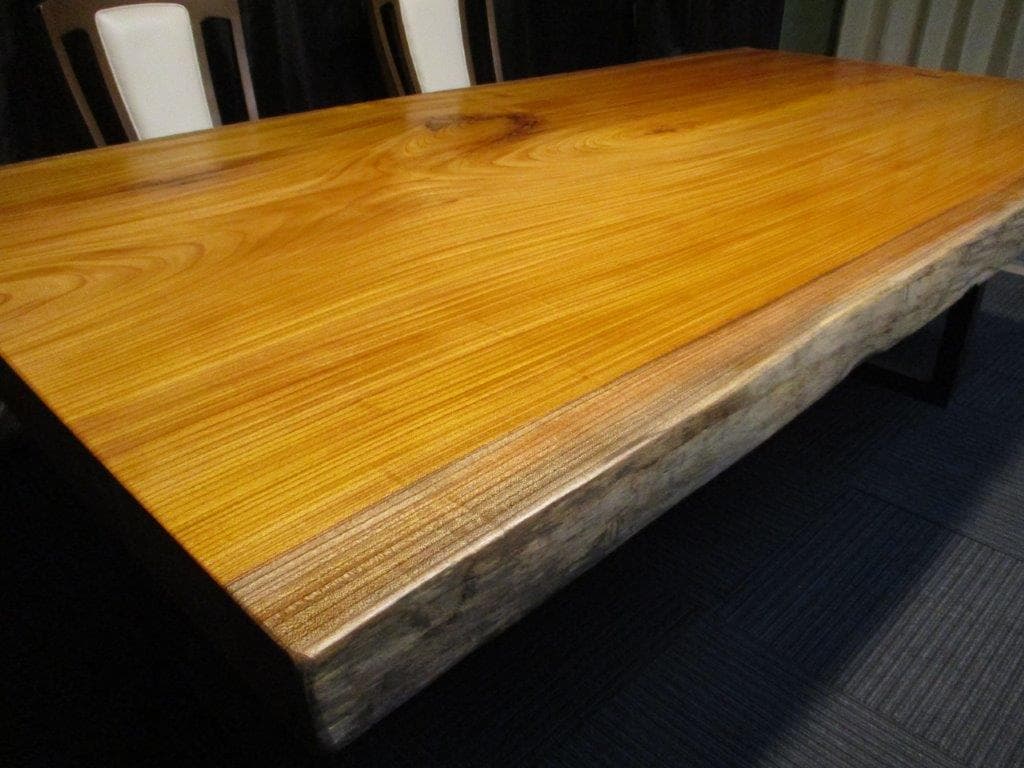 # 779 ■　欅　ケヤキ　テーブル　ローテーブル　ダイニング　座卓　一枚板