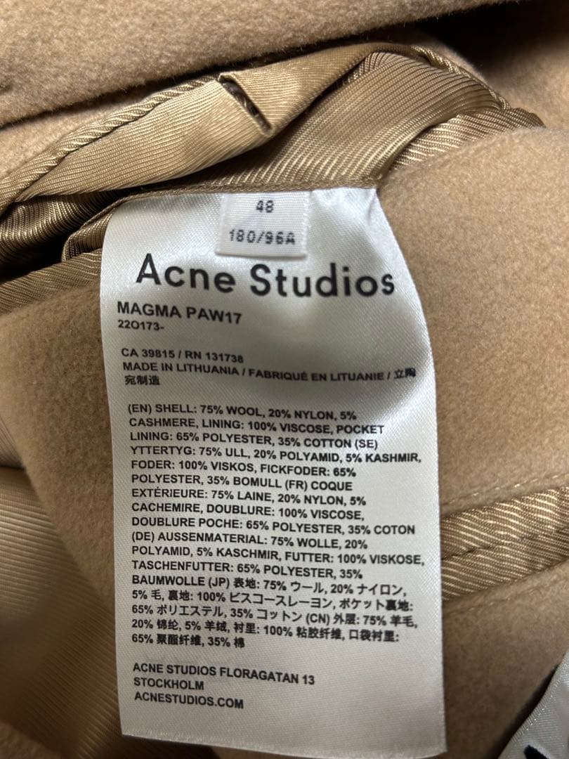 ジャケット・アウター acne studios magma PAW17 48