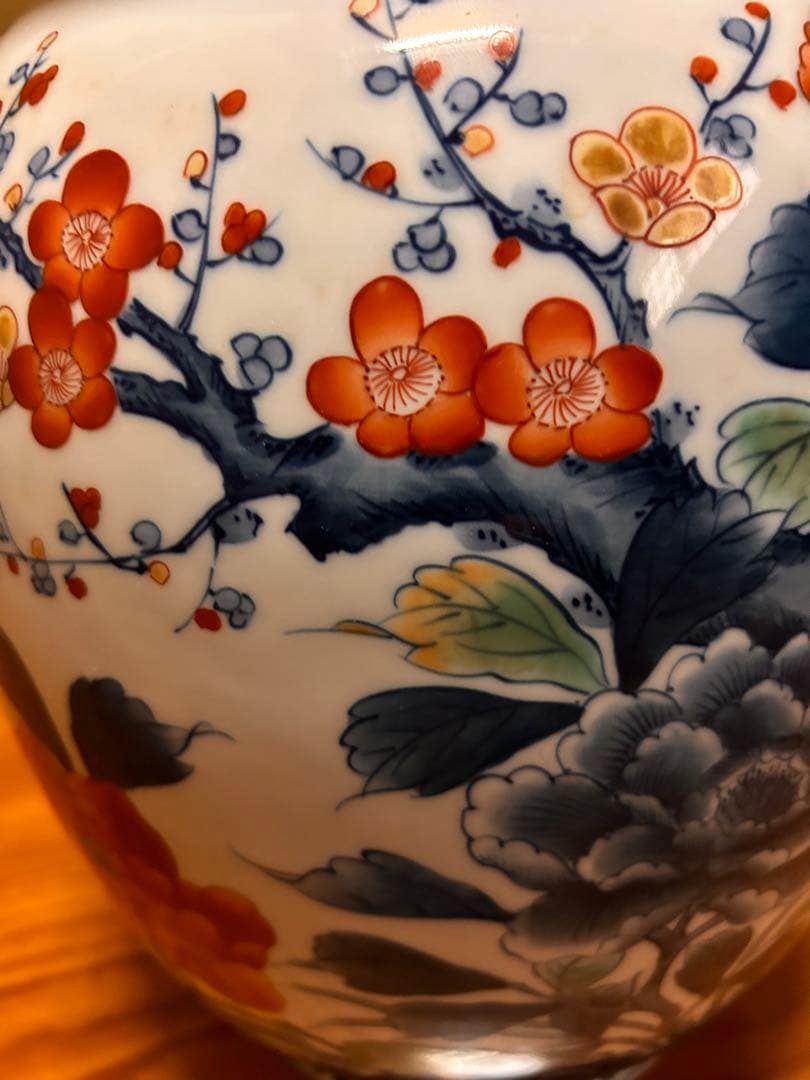 鍋島　花瓶