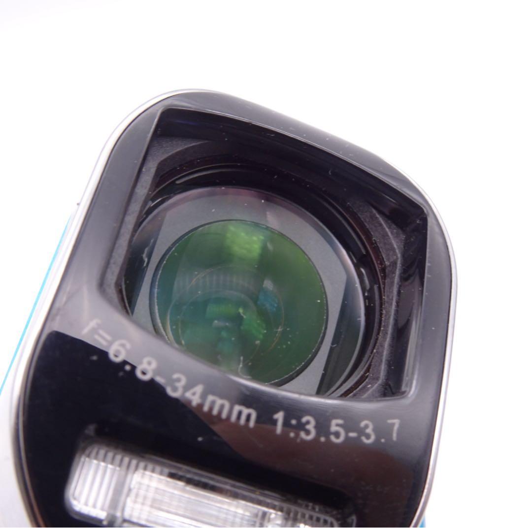 【動作確認済】 SANYO Xacti DMX-CG100 ブルー ビデオカメラ