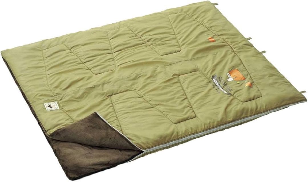 ロゴス(LOGOS) SNOOPY クッションシュラフ グリーン