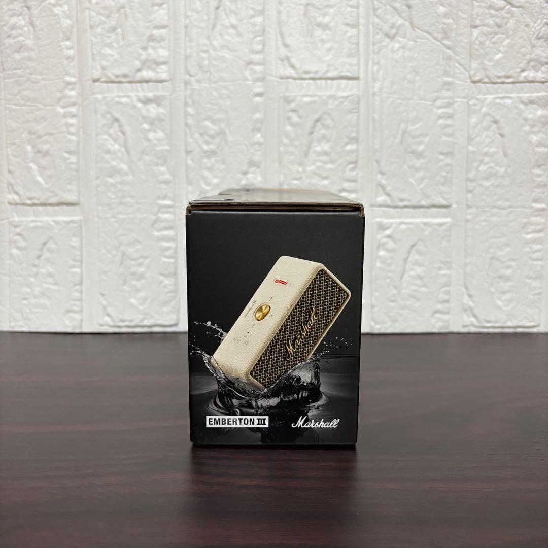 Marshall Emberton Ⅲ クリーム Bluetoothスピーカー