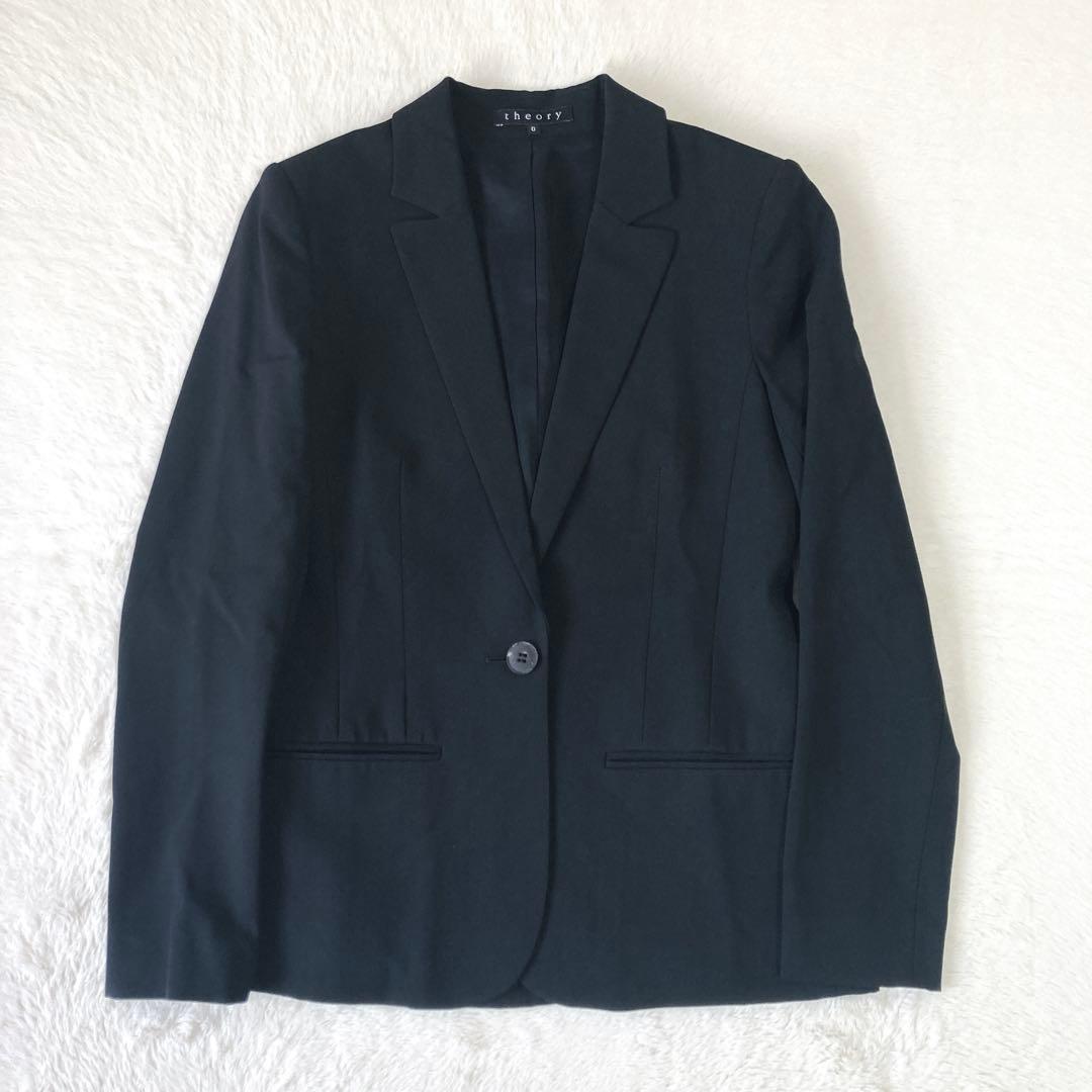 Theory★ TAILOR テーラード ジャケット パンツ スーツ 黒 S