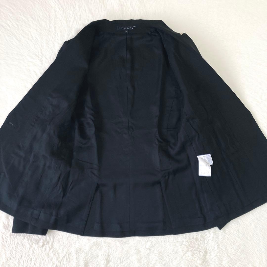 Theory★ TAILOR テーラード ジャケット パンツ スーツ 黒 S