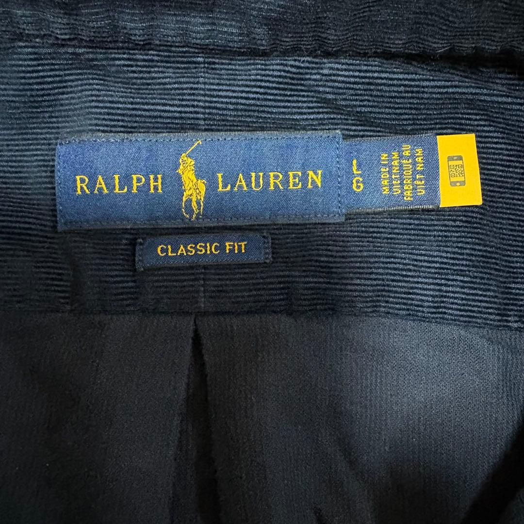 美品✨POLO RALPH LAUREN コーデュロイボタンダウン シャツ QR