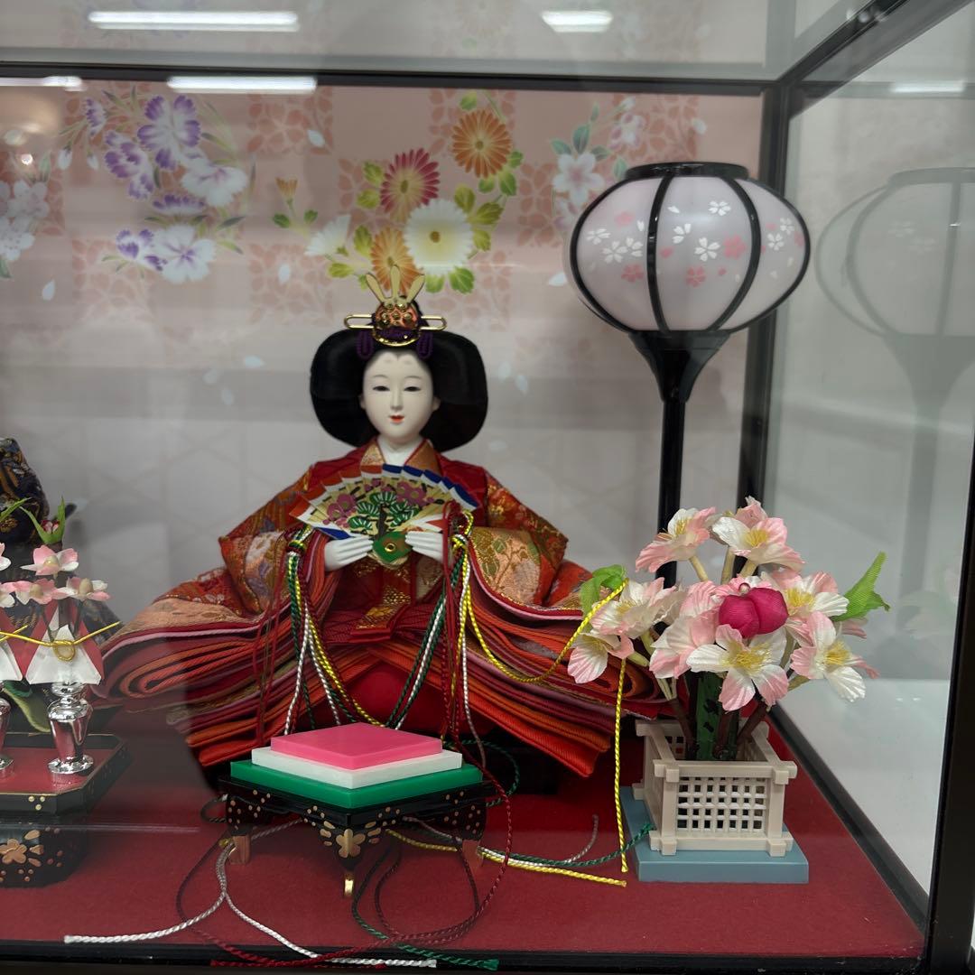 ☆極美品☆雛人形 恵月 本頭衣装着 ケース入り