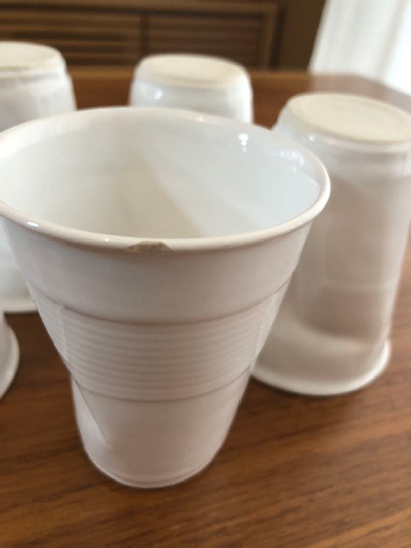 レア Rob Brandt 陶器 クラッシュドカップ 中　4個セット（1個おまけ