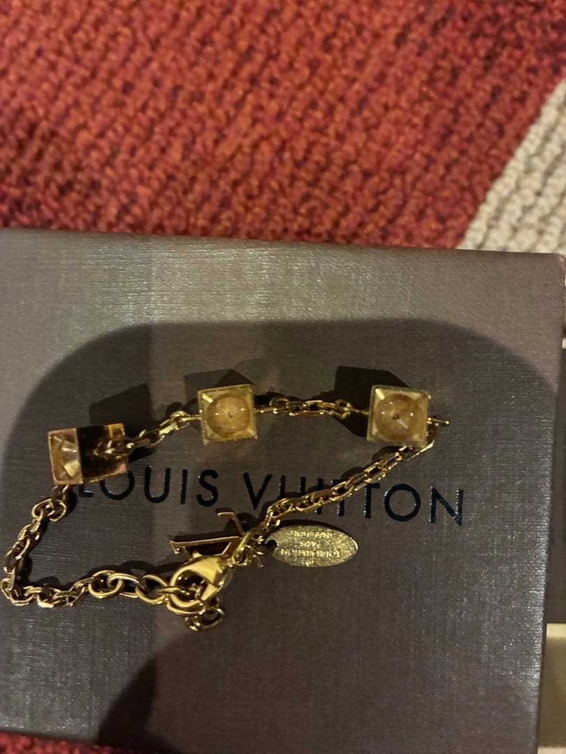 Louis Vuitton ブラスレギャンブルチェーンブレスレット