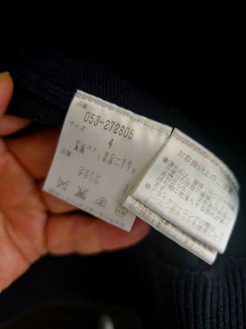 パーリーゲイツ ニット お洒落 フルジップ 人気モデル 素敵 美品 貴重