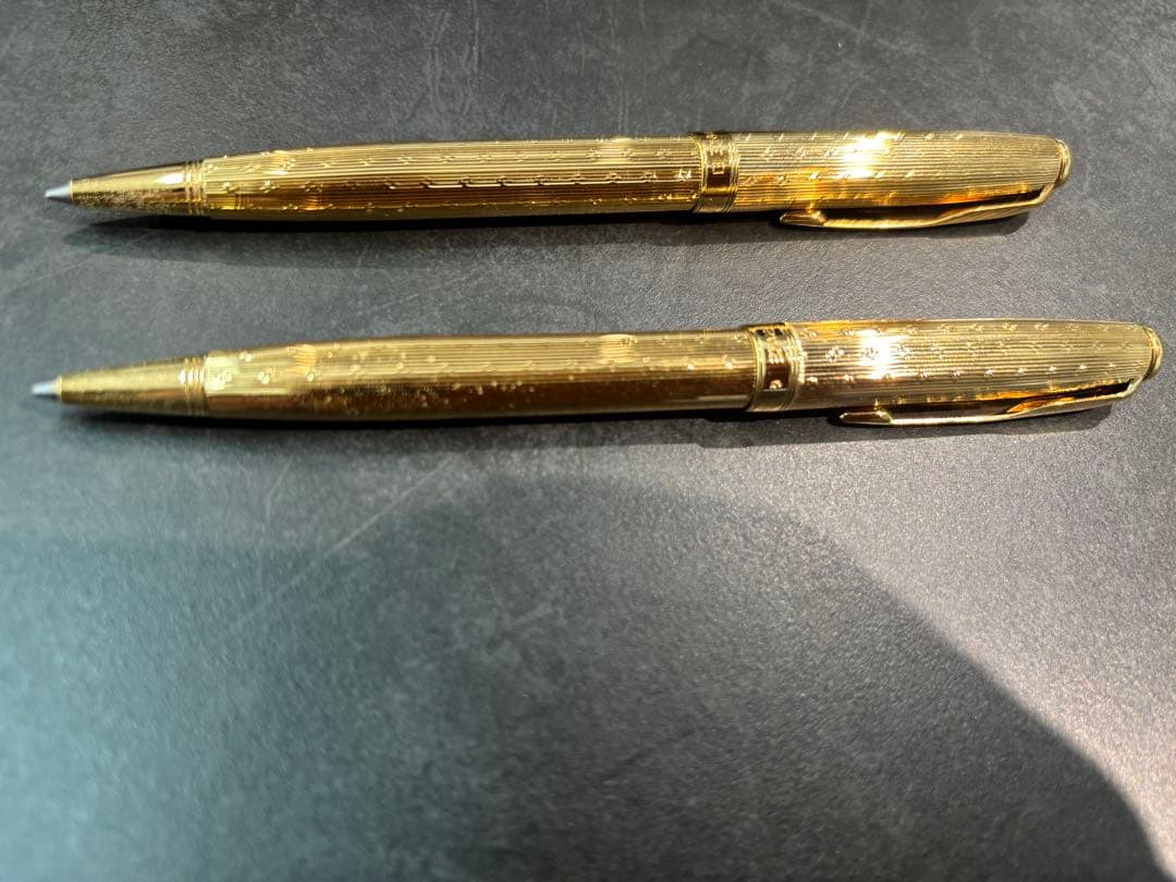Parker ボールペン 2本セット ゴールド ケース付き