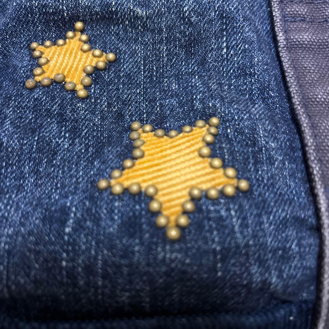 バッグ REMI RELIEF B'2nd / denim studs bag