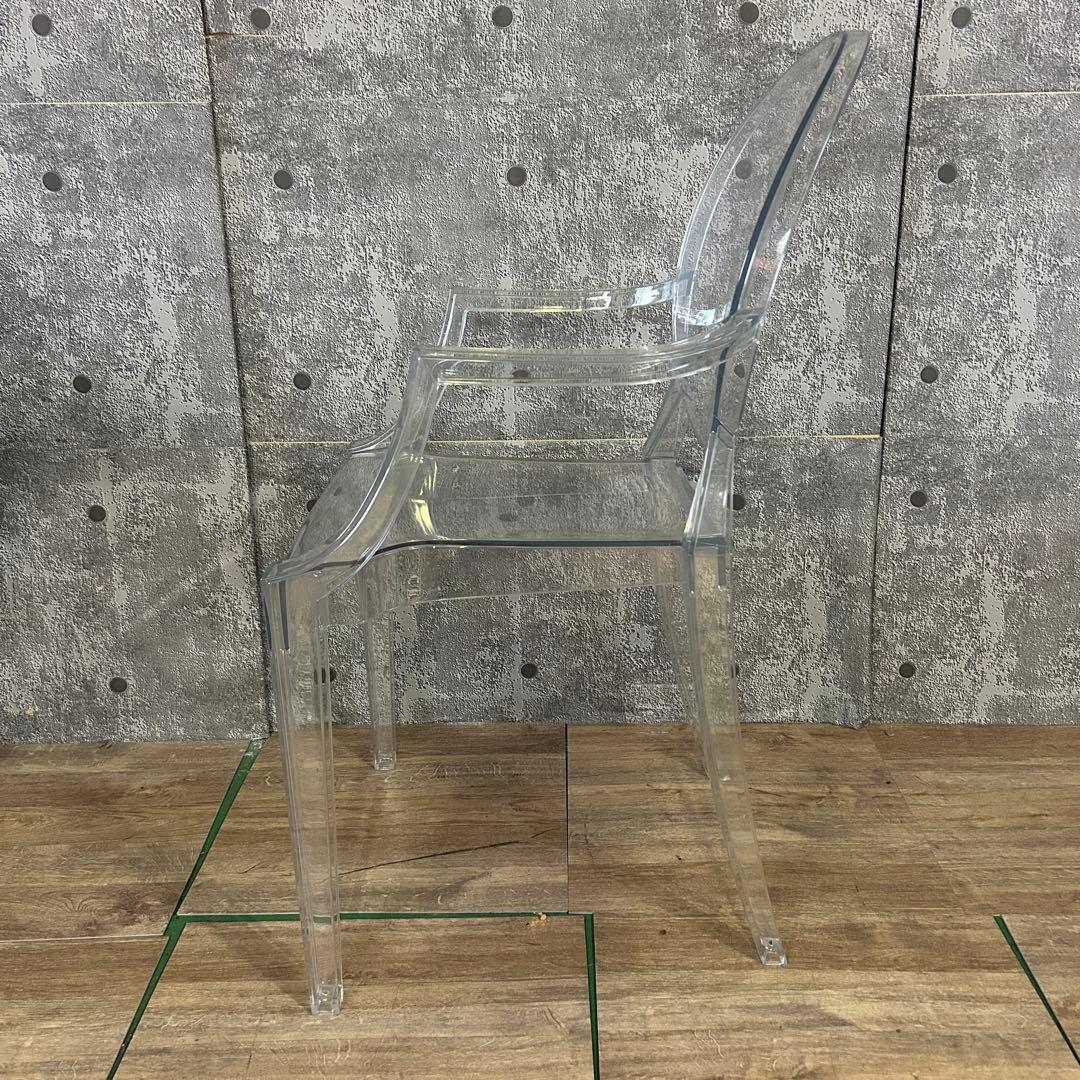 珠꧁Kartell カルテル꧂ルイ・ゴースト アームチェア1脚 サロン
