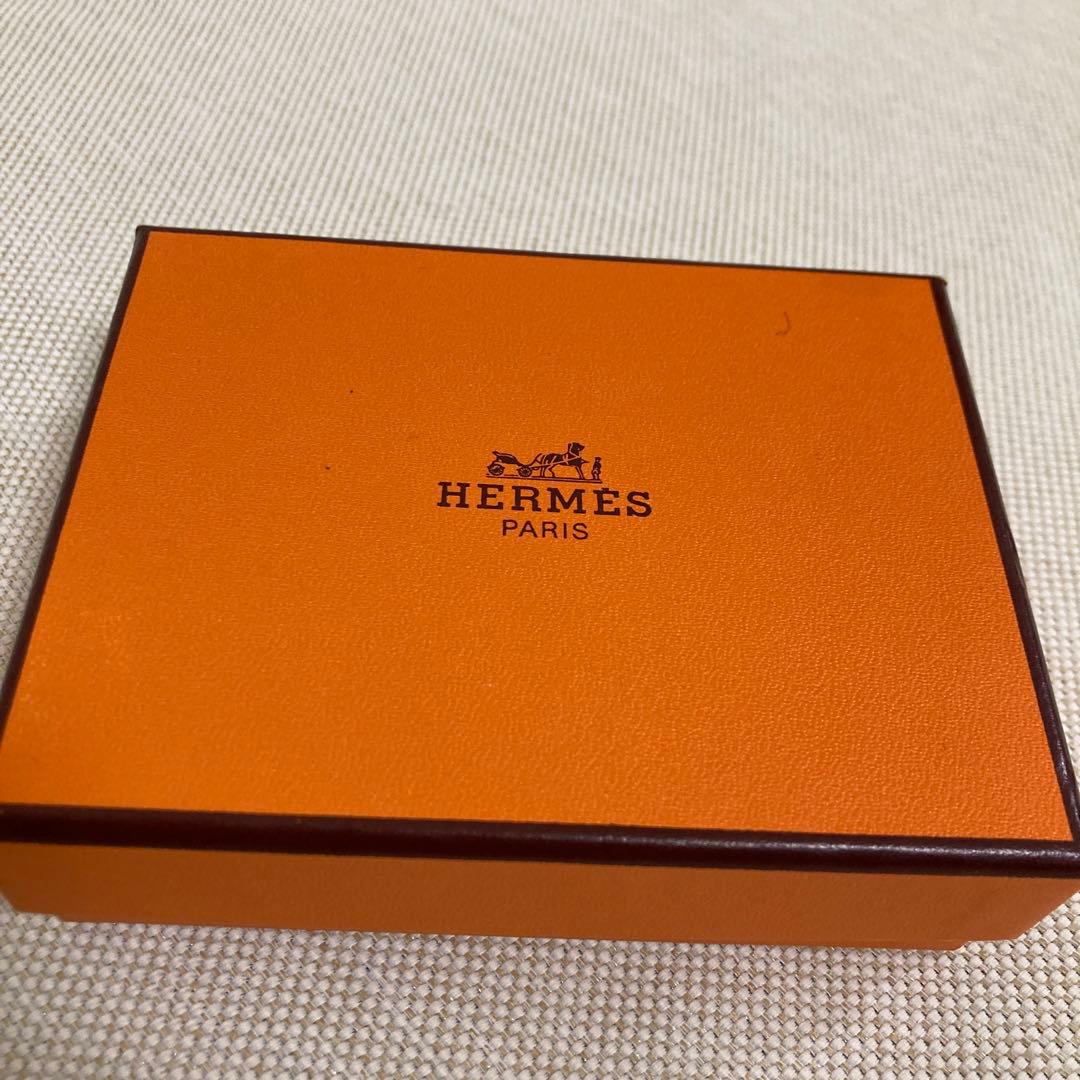 HERMESキーリング　カルメン　ピンク