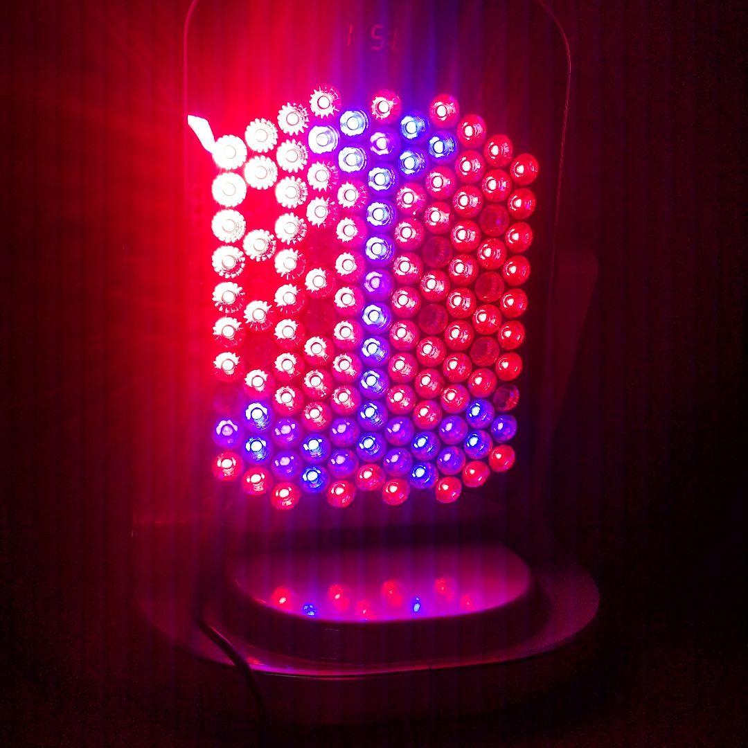 美品 アデランスVIRUGA 美容パネルLED パールホワイト