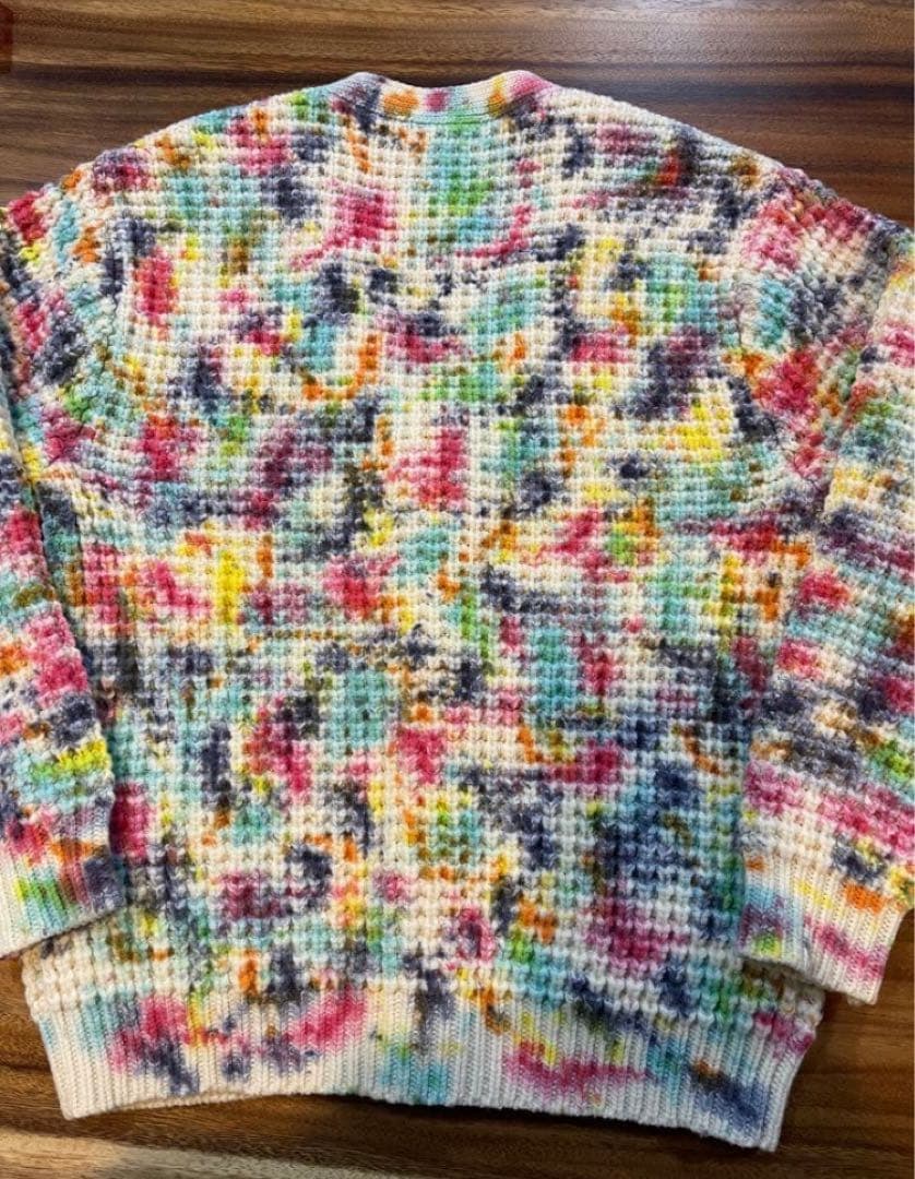 ★美品★ Supreme 21AW Waffle Knit Cardigan