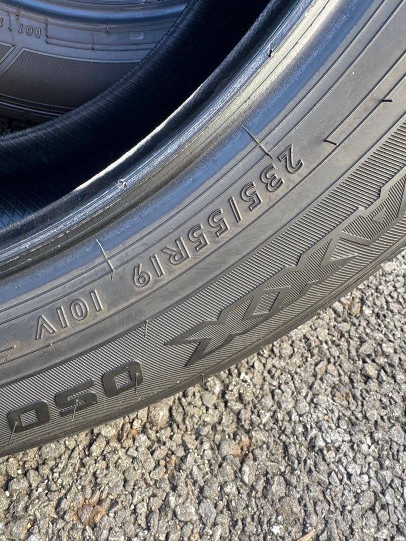 DUNLOP 235/55R19 タイヤ 4本セット