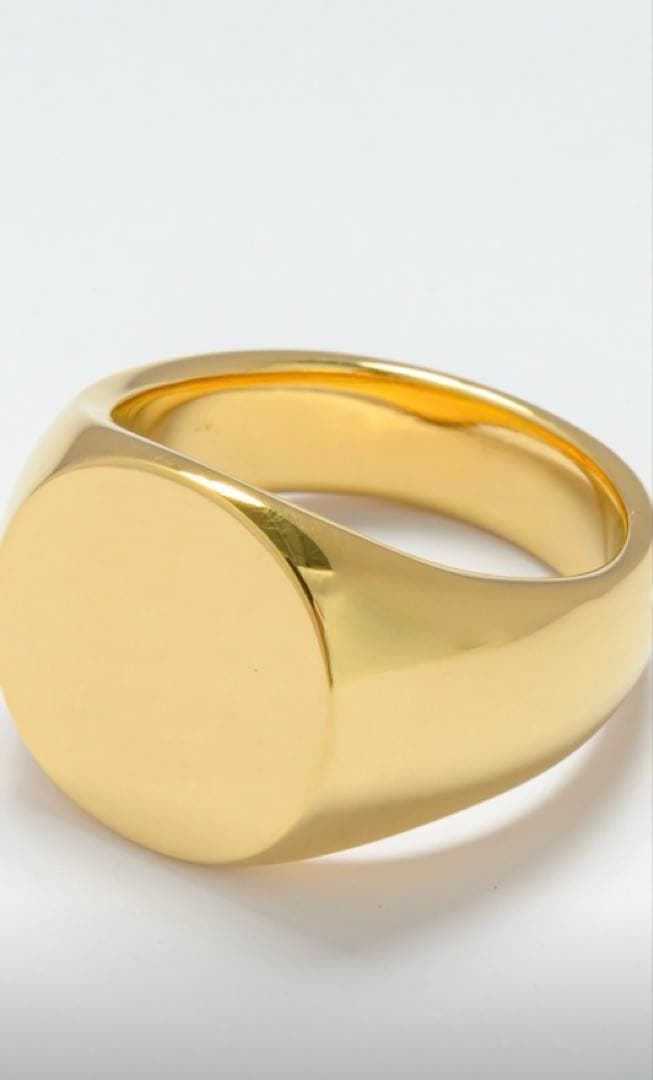 soerte Minimal signet ring ミニマルシグネットリング