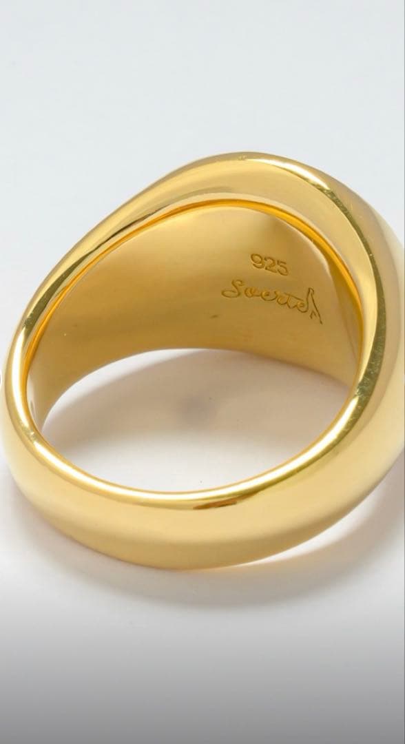 soerte Minimal signet ring ミニマルシグネットリング