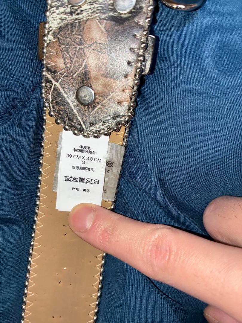 Supreme x B.B. Simon Belt Sサイズ