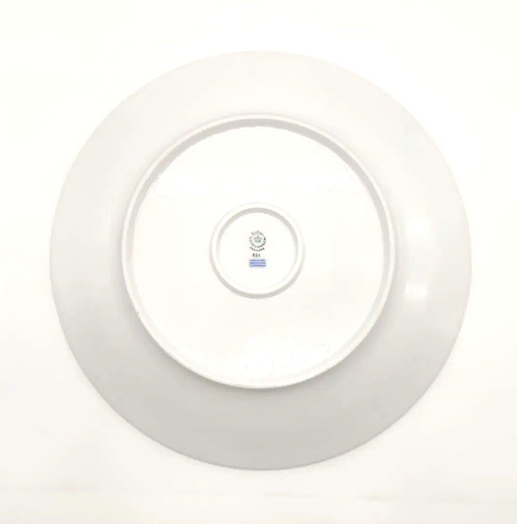 未使用品 極美品 ロイヤルコペンハーゲン ブルーファン ラウンドプラター