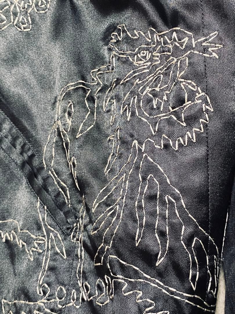 John Bull 日本　スカジャン　虎龍　限定版　unisex 別珍　サテン