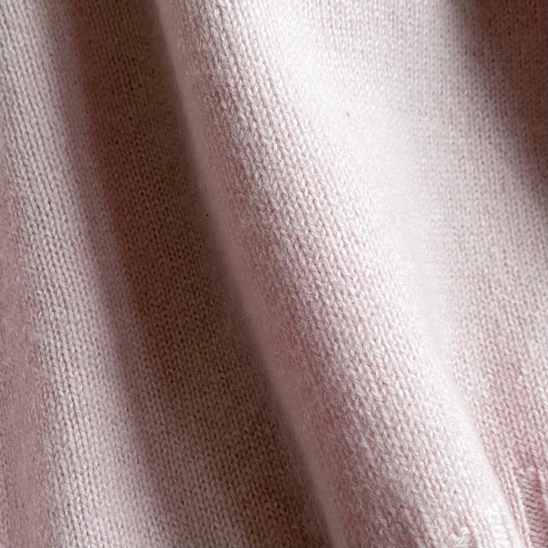 【美品✨】Plage ファインウールVネックプルオーバー　ピンク　近年　ゆったり