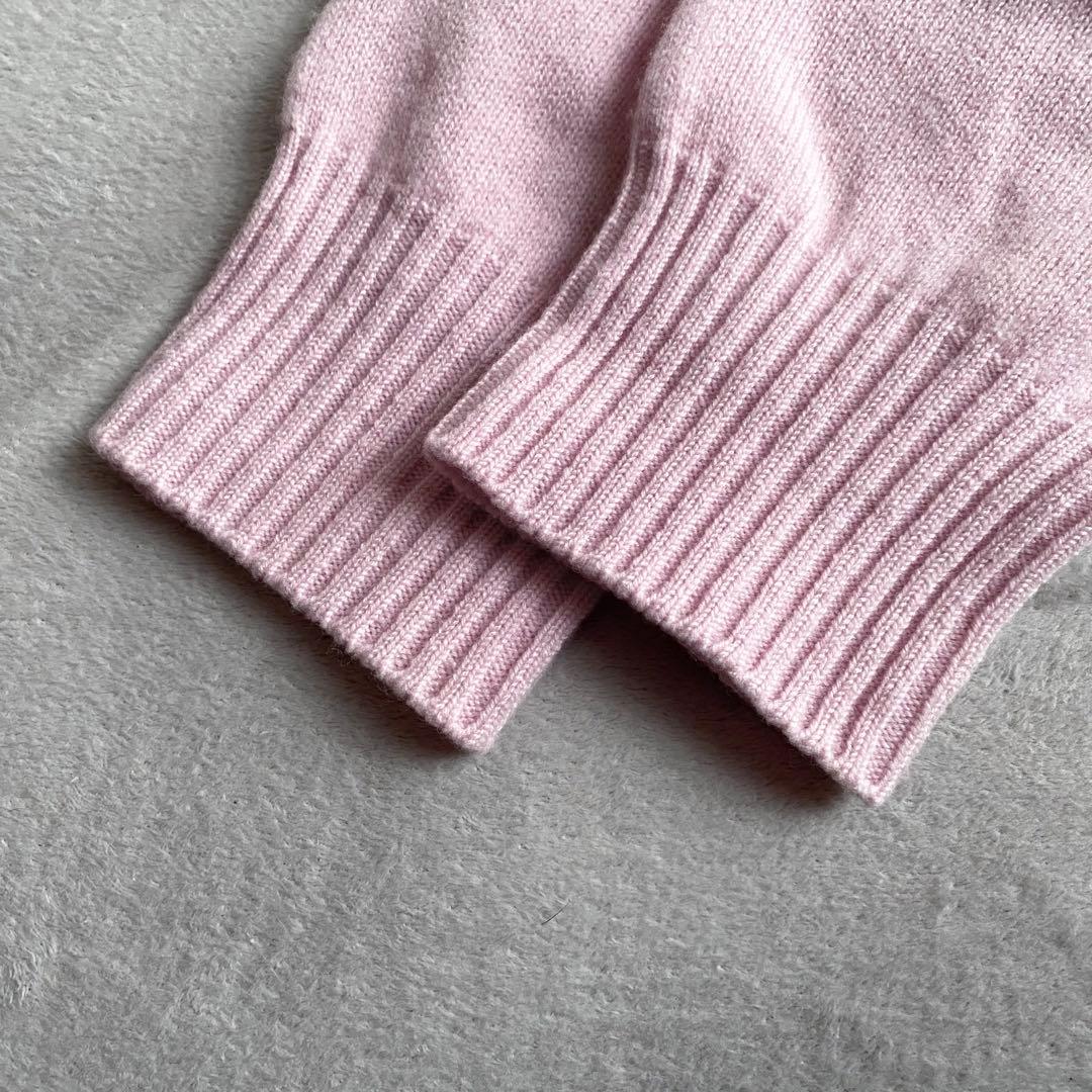 【美品✨】Plage ファインウールVネックプルオーバー　ピンク　近年　ゆったり