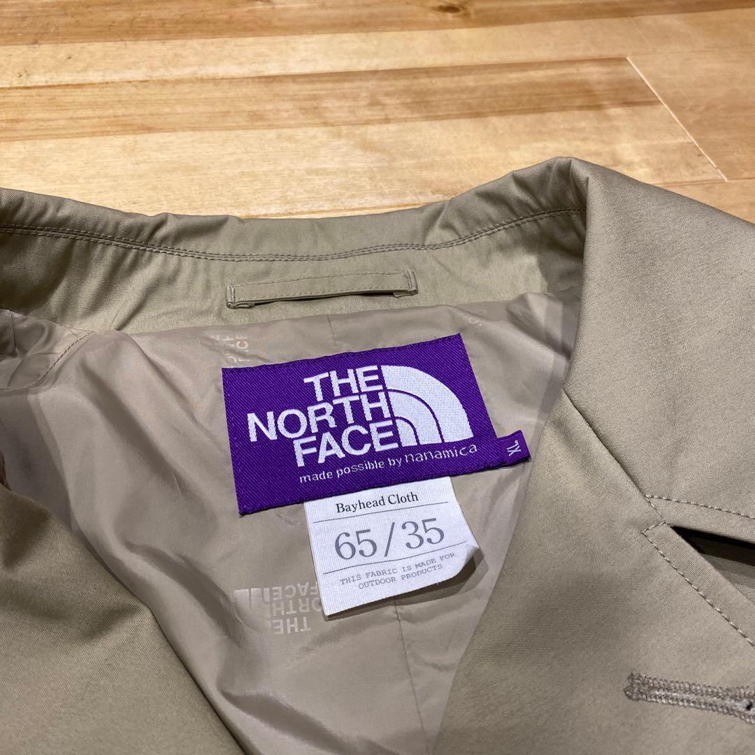 THE NORTH FACE ナナミカ　ベージュ ステンカラーコート 65/35