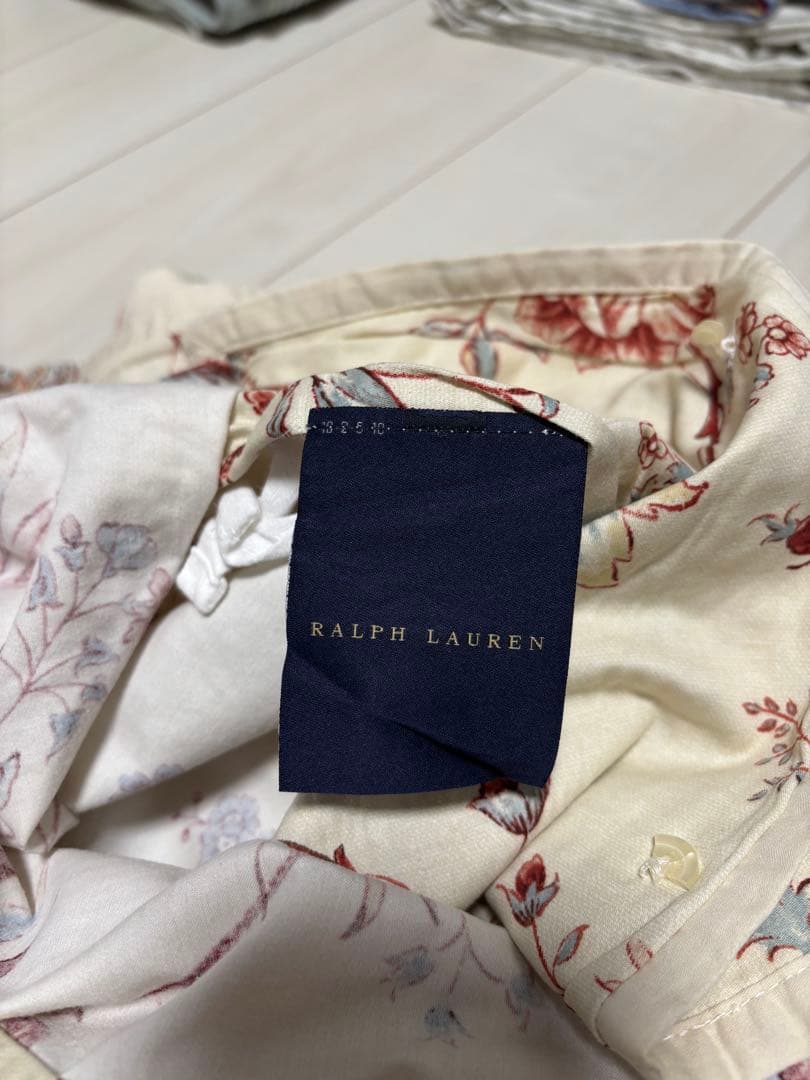 Ralph Lauren 花柄掛け布団カバー　美品　ペア購入可能