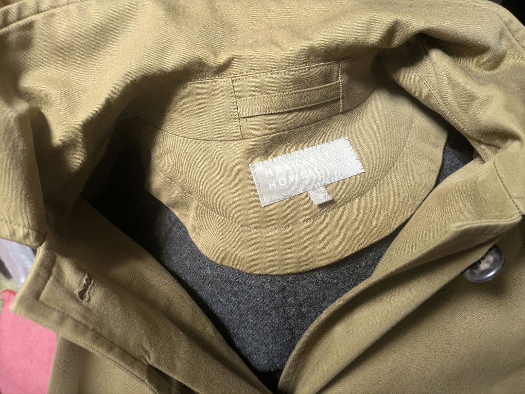 MARGARET HOWELL カーキ トレンチコート