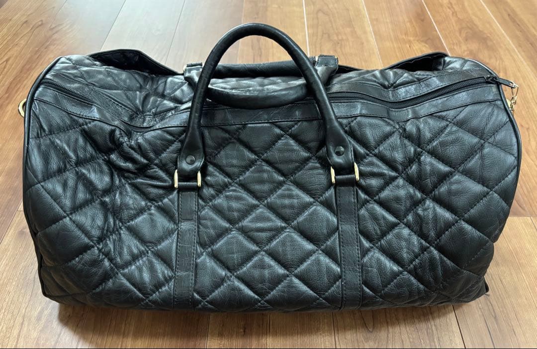 ボストンバック(旅行用バック)ブラック　大容量