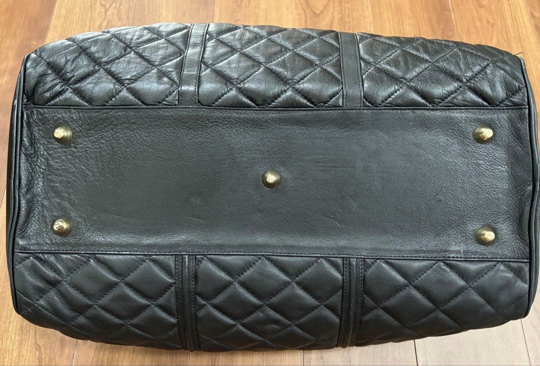 ボストンバック(旅行用バック)ブラック　大容量