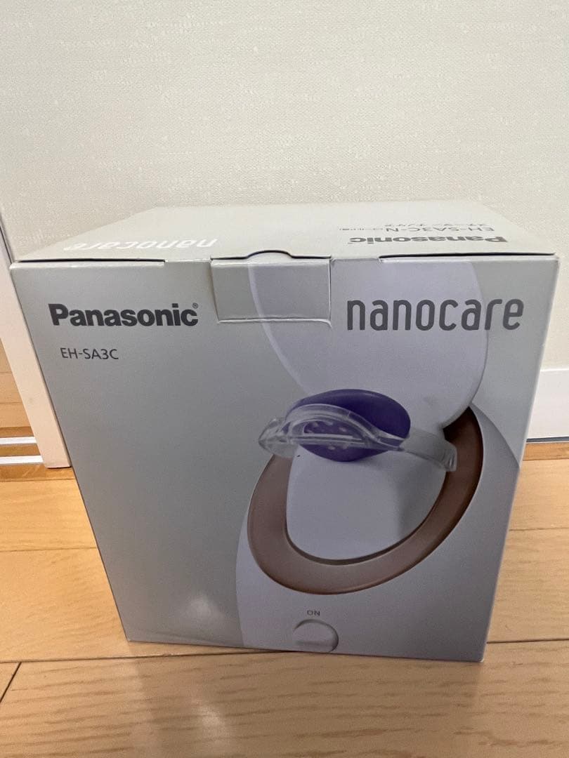 パナソニック スチーマー ナノケア コンパクトタイプ ゴールド調 EH-SA3C
