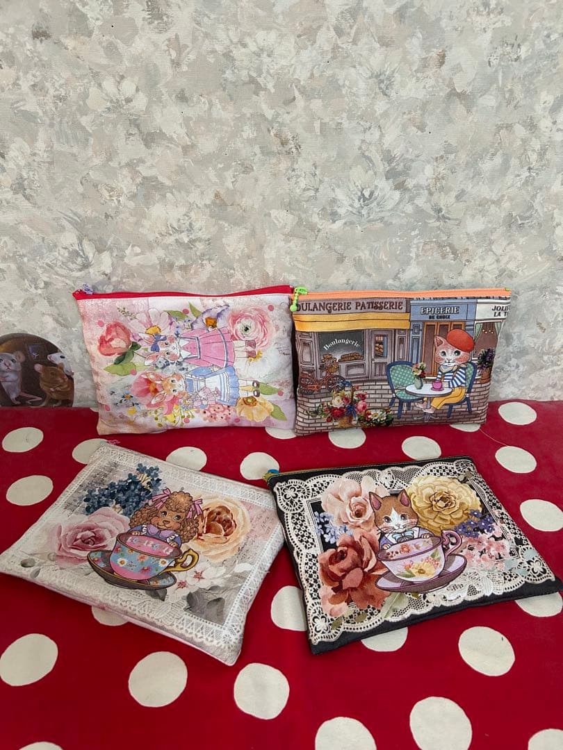 専用です　ハンドメイド　ジョリーフルール　チャリンコショルダーエピ