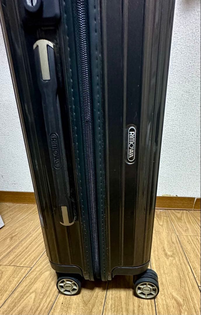 Salsa Deluxe ブラウン　4輪キャリーケース