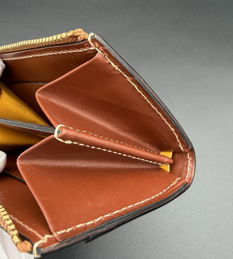 【極美品】GANZO L字ファスナー 小銭入れ ブライドルカジュアル