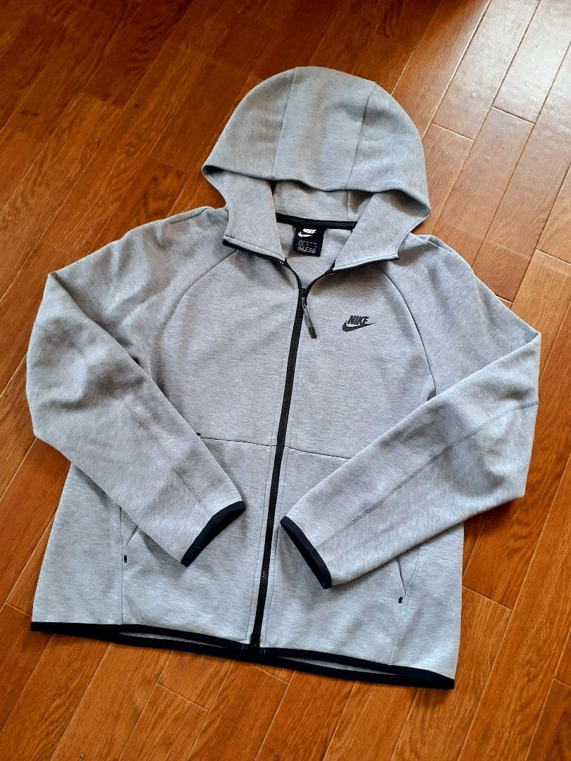 廃盤　NIKE　テックフリース　セットアップ　上下　グレー　L　国内正規品